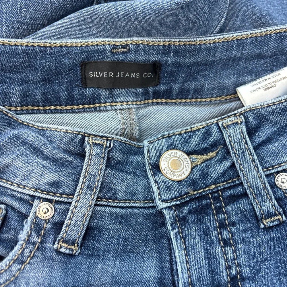 Silver Jeans Women's Boot Cut in Denim Blue - Picture 3 of 4